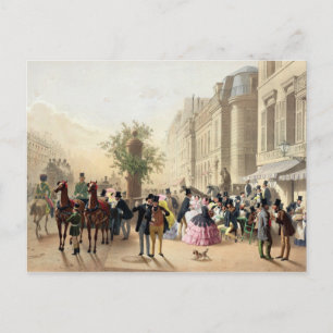 Carte Postale Boulevard des Italiens