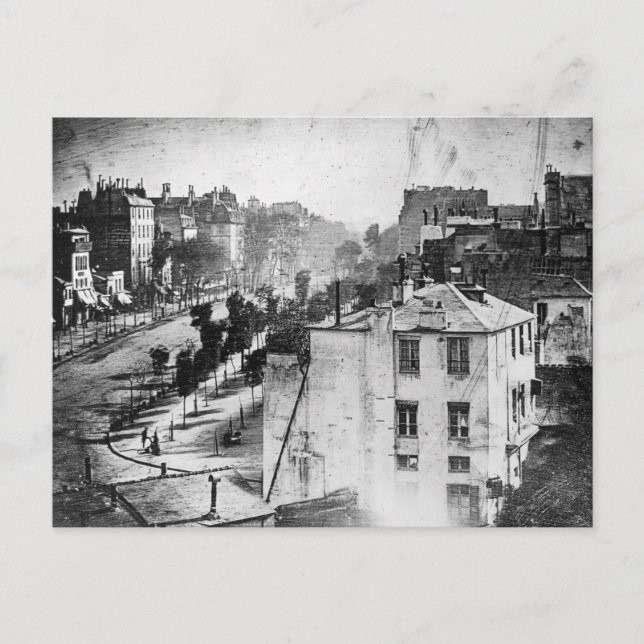 Carte Postale Boulevard Du Temple (Devant)