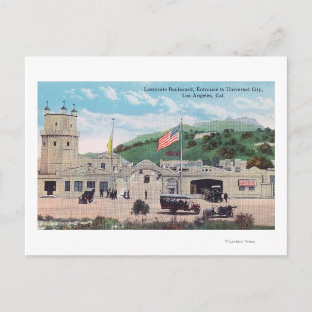 Carte Postale Boulevard Laemmle Vue de la ville universelle (Devant)