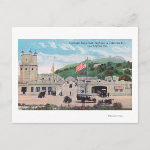 Carte Postale Boulevard Laemmle Vue de la ville universelle