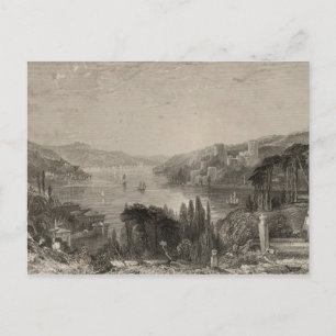 Carte Postale Boumeli Hissar, ou le Château de l'Europe
