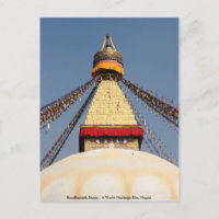 Boundhanath Stupa - un site de patrimoine mondial