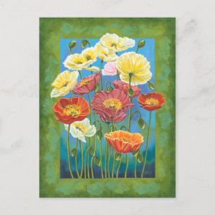 Carte Postale Bouquet à la frontière I