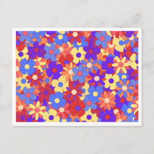 Carte postale Bouquet bouillonnant