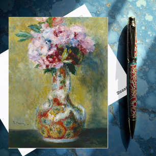 Carte Postale Bouquet dans un vase d'Auguste Renoir