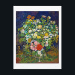 Carte Postale Bouquet de fleurs dans un Vase, Van Gogh<br><div class="desc">Vincent Willem van Gogh (30 mars 1853 - 29 juillet 1890) était un peintre post-impressionniste hollandais qui est l'une des figures les plus célèbres et influentes de l'histoire de l'art occidental. En un peu plus de dix ans, il a créé environ 2100 oeuvres, dont environ 860 peintures à l'huile, dont...</div>