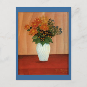 Carte Postale Bouquet de fleurs d'Henri Rousseau (vers 1900)