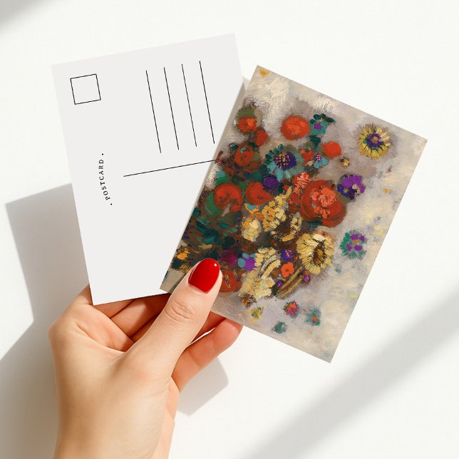 Carte Postale Bouquet de Fleurs | Odilon Redon (Créateur téléchargé)