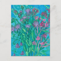 Bouquet de fleurs sauvages d'été Peinture florale
