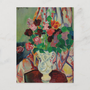Carte Postale Bouquet de Tulipes  de Suzanne Valadon
