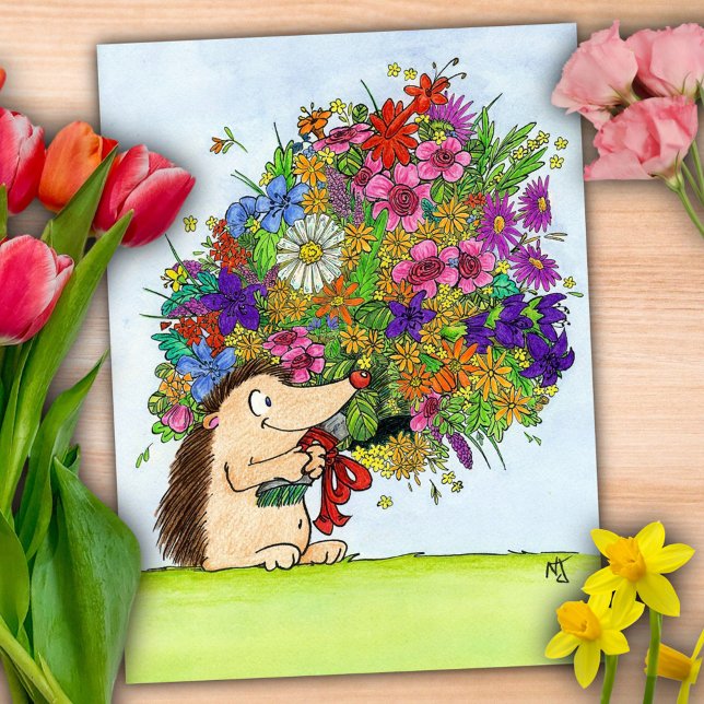 Carte postale BOUQUET par Nicole Janes (Créateur téléchargé)