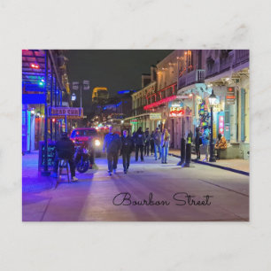Carte postale Bourbon Street