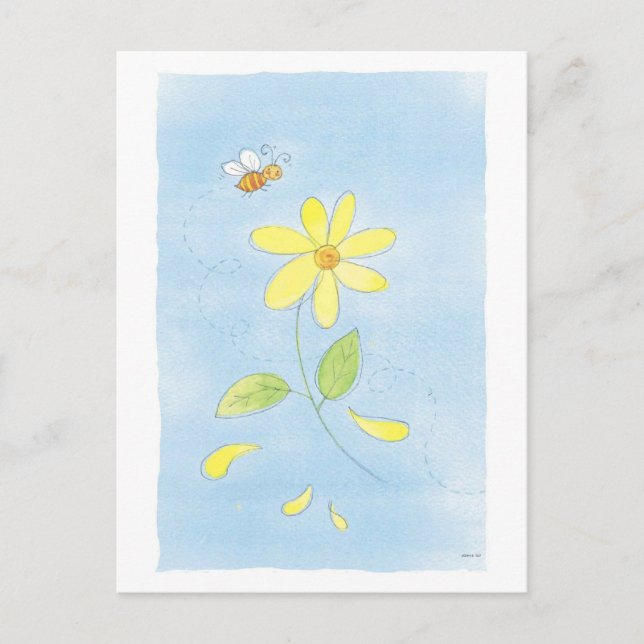 Carte Postale bourdonnement (Devant)