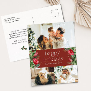 Carte Postale Bourgogne Rouge Moderne Botanique 3 Vacances Photo