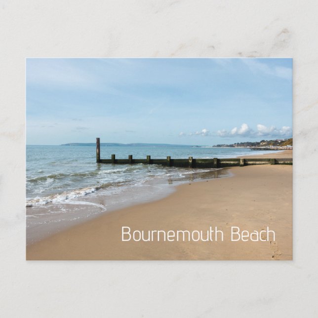 Carte Postale Bournemouth Beach  (Devant)