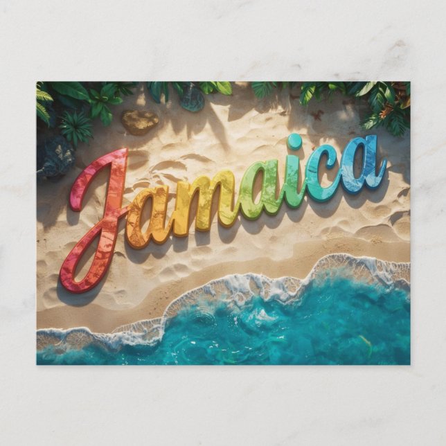 Carte Postale Bourré en Jamaïque (Devant)