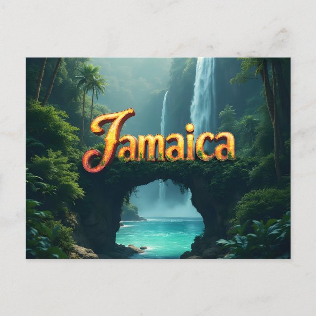 Carte Postale Bourré en Jamaïque (Devant)