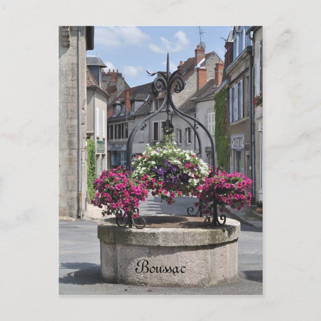 Carte postale Boussac, Creuse, France (Devant)