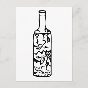 Carte Postale Bouteille