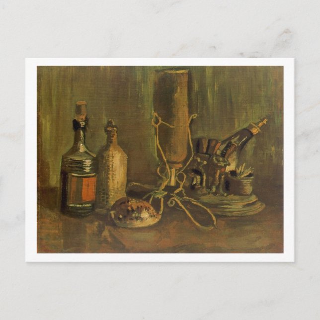 Carte Postale Bouteilles et Cowrie Shell, Vincent van Gogh (Devant)