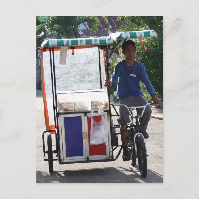 Carte Postale Boutique ambulante (Devant)