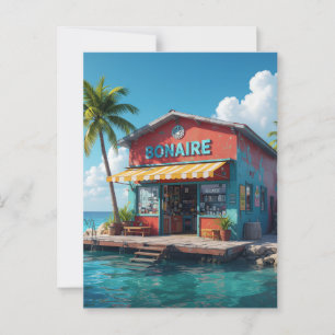 Carte Postale Boutique de snacks de Bonaire