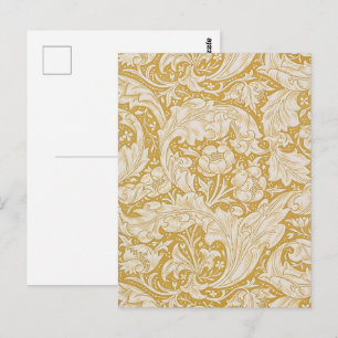 Carte Postale Bouton de célibataire en or de William Morris Flor