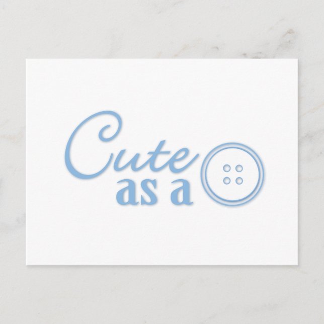 Carte Postale Bouton mou (Devant)