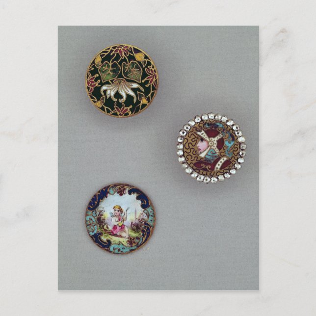Carte Postale Boutons (Devant)