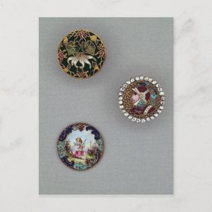 Carte Postale Boutons