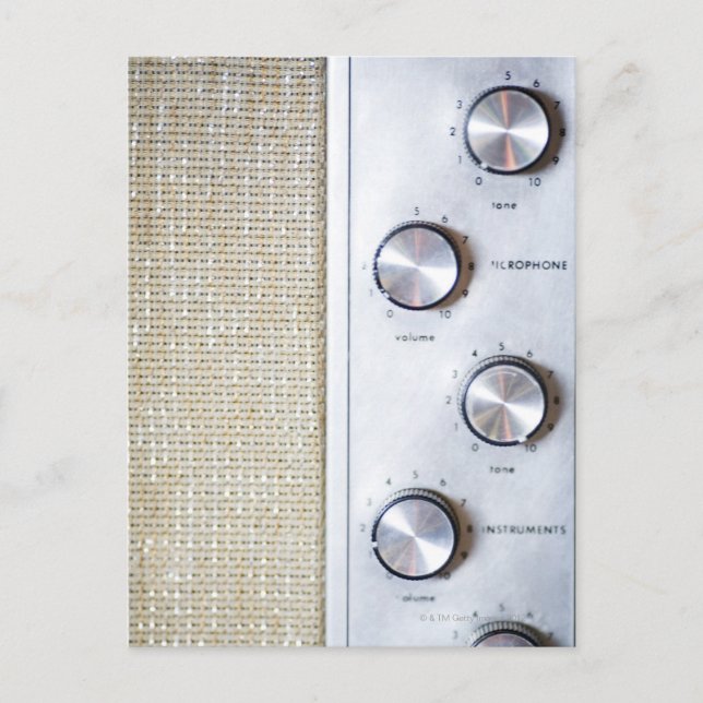 Carte Postale Boutons (Devant)