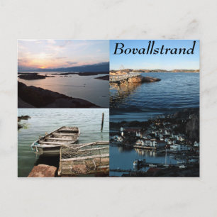 Carte postale Bovallstrand 4 images