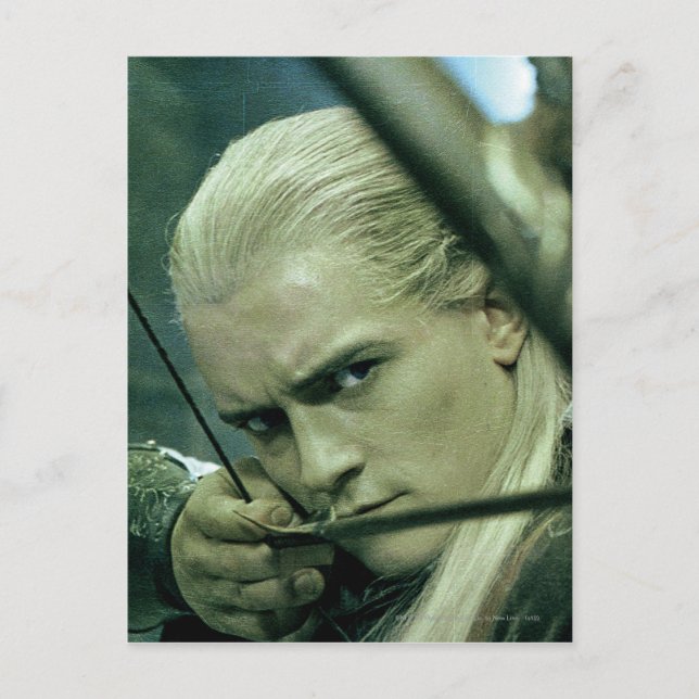 Carte Postale Bow de dessin LEGOLAS GREENLEAF™ (Devant)