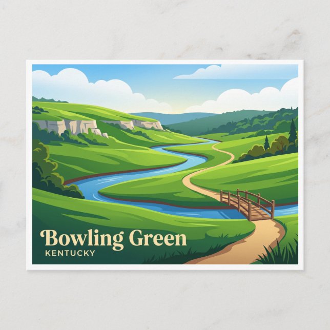 Carte Postale Bowling Green Kentucky (Devant)