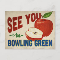 Bowling Green Kentucky Apple - Vintage voyage