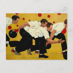 Carte Postale Bowling Stampede