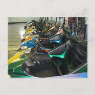 Carte Postale Bowwalk Bumper Cars Rehoboth Beach Delaware DE