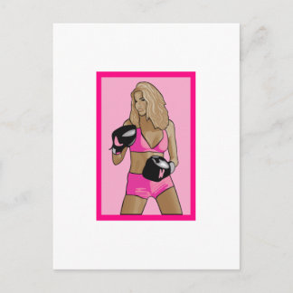 Carte Postale Boxe