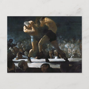 Carte Postale Boxe de George Bellows