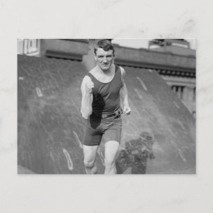 Carte Postale Boxer léger Fred Welsh, début du XXe siècle