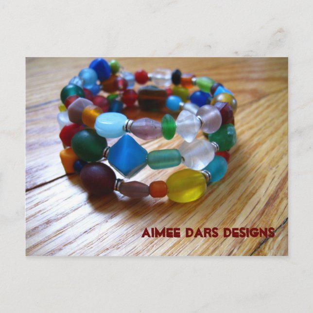 Carte Postale Bracelet amusant et amusant (Devant)