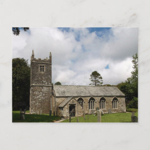 Carte Postale Braddock Church Cornwall Angleterre