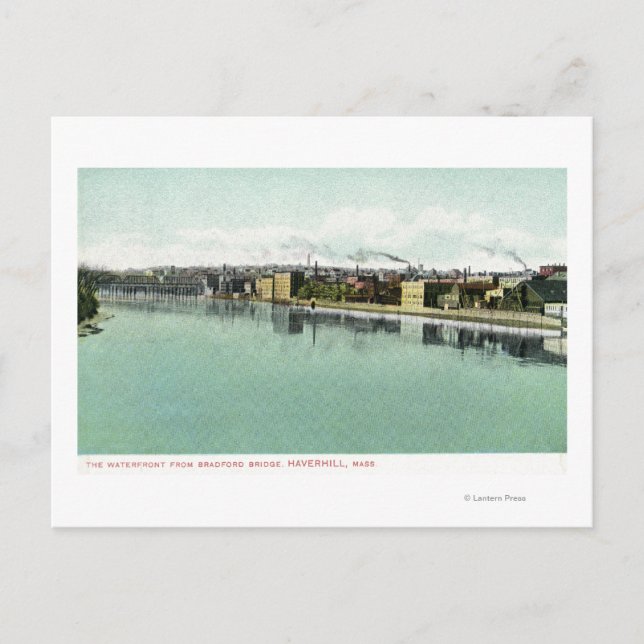 Carte Postale Bradford Bridge Vue du front de mer (Devant)