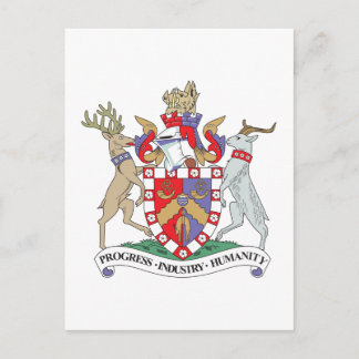 Carte Postale Bradford Coat of Arms