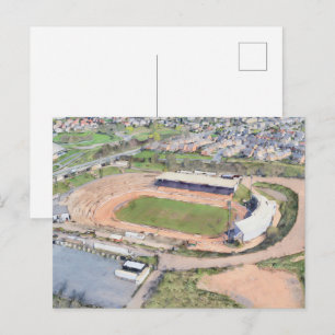 Carte Postale Bradford Rugby League, stade Odsal