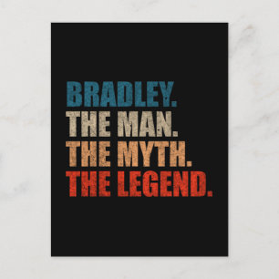 Carte Postale Bradley l'homme le mythe la légende