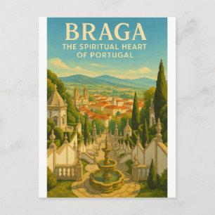 Carte Postale Braga – Le cœur spirituel du Portugal