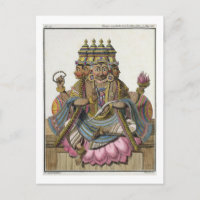 Brahma, dieu hindou de la création, du Voyage aux