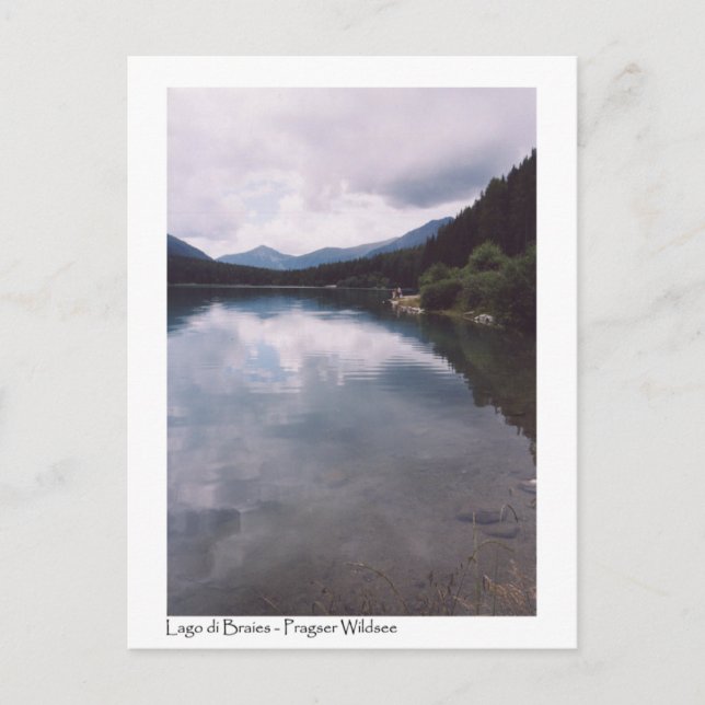 Carte Postale Braies (Devant)