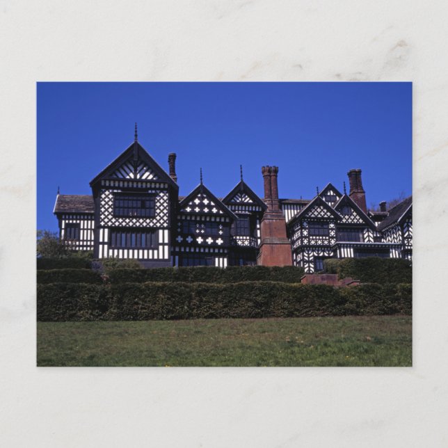 Carte Postale Bramall Hall Cheshire (Devant)